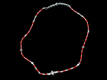 Arab coral and silver necklace