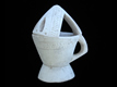 Plaster incense burner